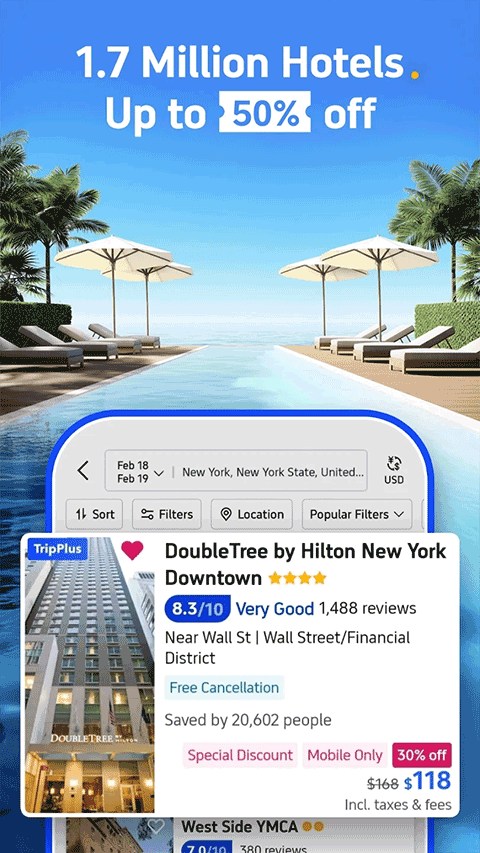 Tripcom携程国际版