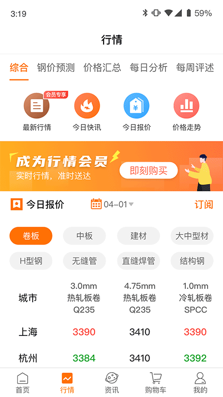 中钢网手机版