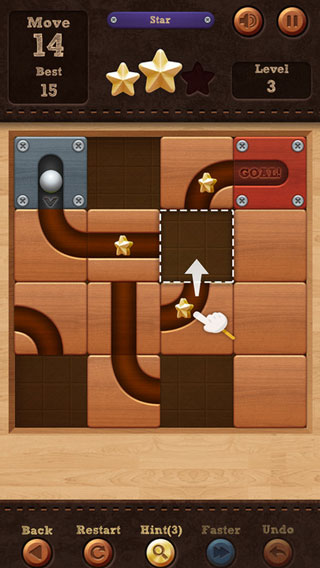 Roll the Ball(滑动拼图)