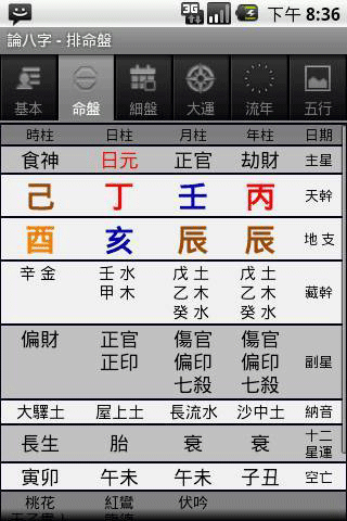论八字官方版