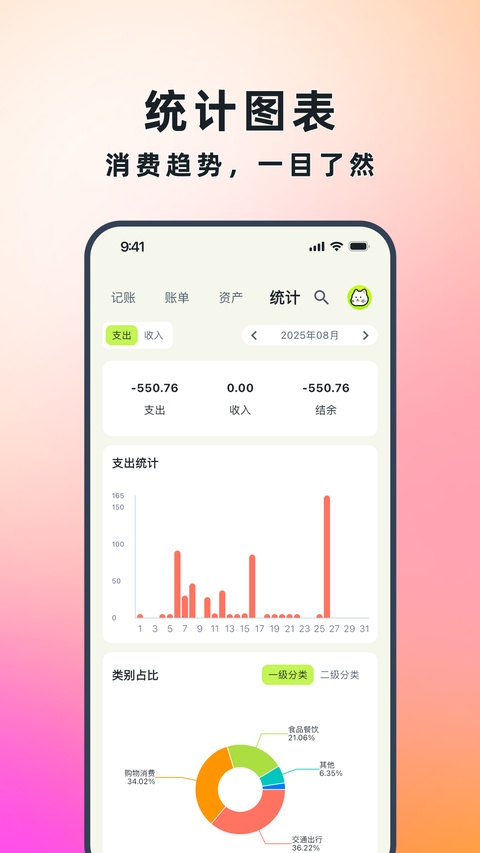 乖猫记账app