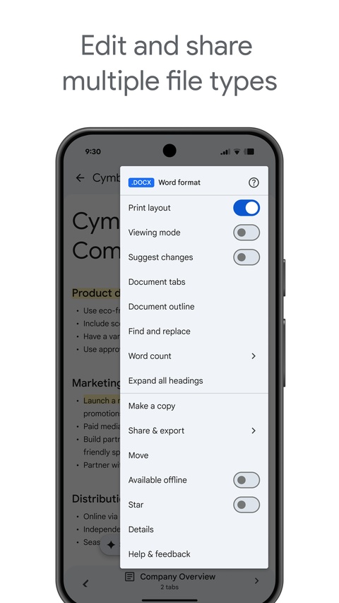 Google文档app