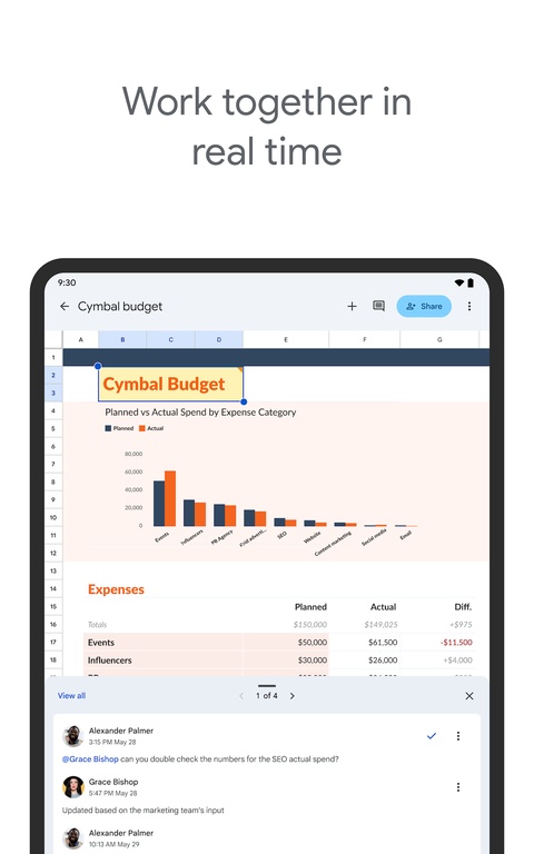google sheets app最新版