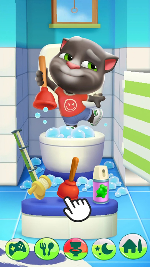 我的汤姆猫2破解版无限金币钻石