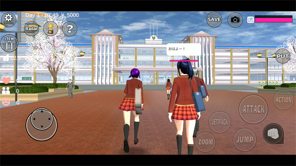 樱花校园模拟器英文版(SAKURA School Simulator)